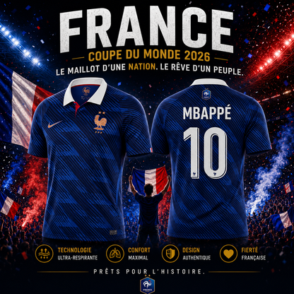 Maillot de l'équipe de France Officiel