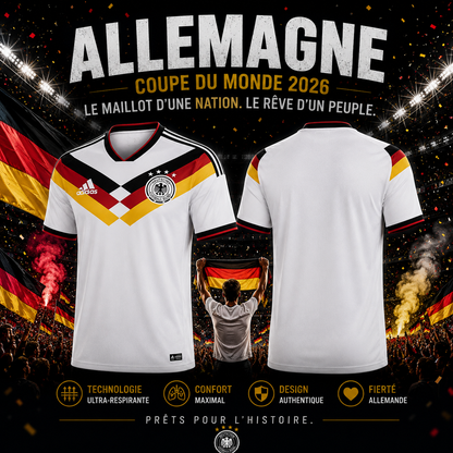 Maillot de l'Allemagne Officiel